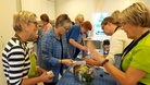 Nuormarttoja syksyn 2019 avaustapahtumassa "Syksyn satoa purkkiin" Mäntymäellä 12.9.2019.
